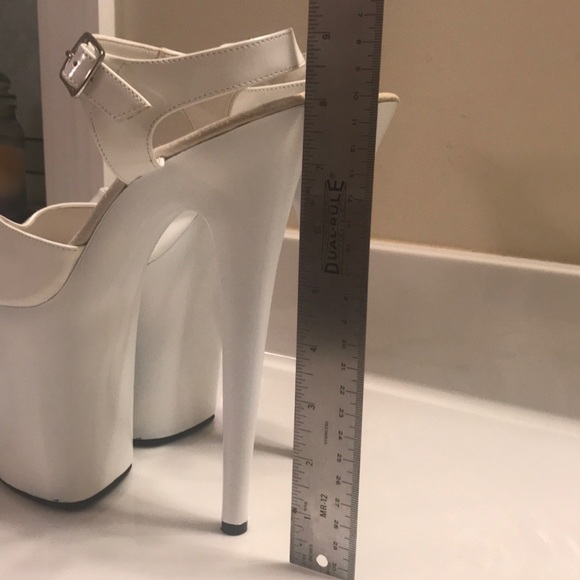 Tony Shoes 8 inch Dancer Platform High Heels SZ 8 - Picture 8 of 9